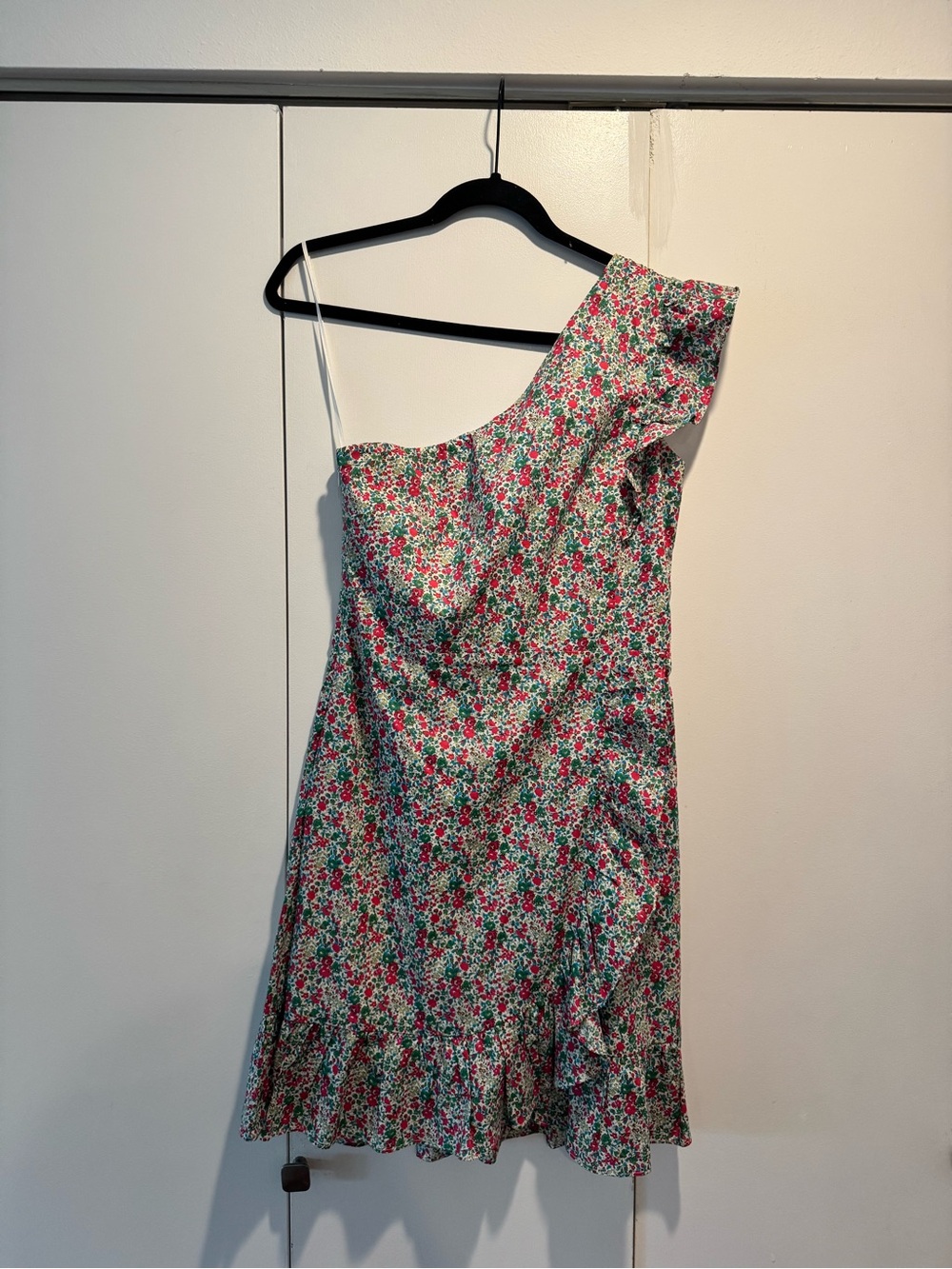 J.Crew Liberty Floral One Shoulder Dress NWT